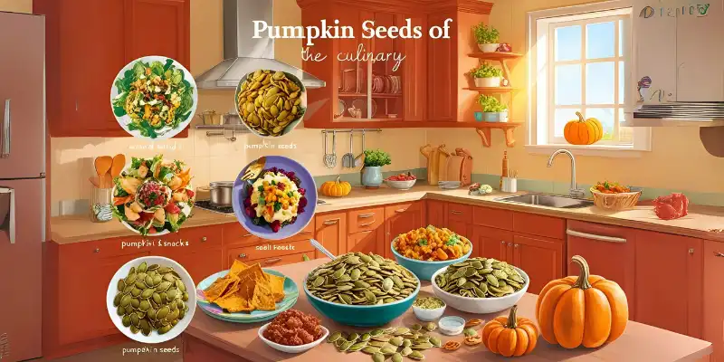 culinary uses of pepitas and pumpkin in a sunny day